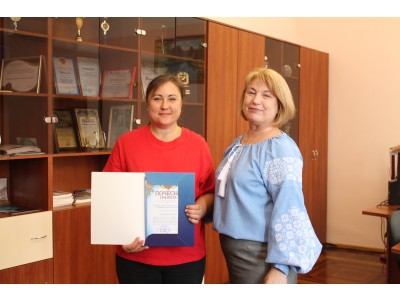 ВІТАЄМО ПЕДАГОГІЧНИХ ПРАЦІВНИКІВ З ВІДЗНАКАМИ!