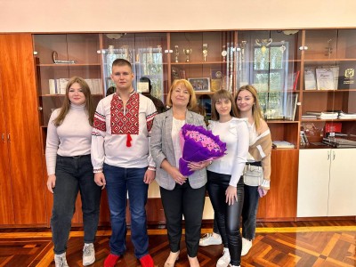 Вітання з Днем працівників освіти від студентів коледжу!