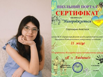 УЧАСТЬ У VІ ЩОРІЧНОМУ ВСЕУКРАЇНСЬКОМУ ПІЗНАВАЛЬНОМУ КОНКУРСІ «Я - ЛЮДИНА!» – 2024