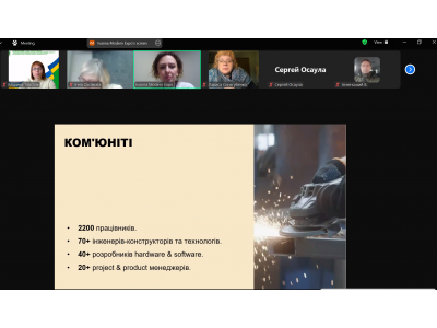 ЗУСТРІЧ СТУДЕНТІВ І ВИКЛАДАЧІВ КОЛЕДЖУ З ПІДПРИЄМСТВОМ MODERN EXPO