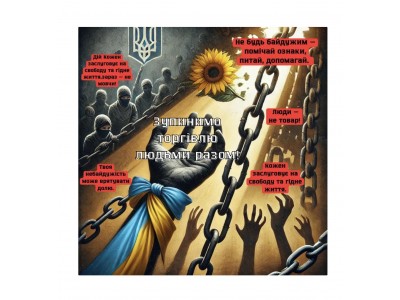 КОНКУРС ЕЛЕКТРОННИХ ПЛАКАТІВ ДО ДНЯ ПРОТИДІЇ ТОРГІВЛІ ЛЮДЬМИ