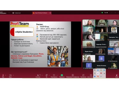 КАР&#039;ЄРНІ ПЕРСПЕКТИВИ ЗА КОРДОНОМ: ЗУСТРІЧ СТУДЕНТІВ КОЛЕДЖУ З ПРЕДСТАВНИКОМ ТОВ «ПРОФІТІМ»