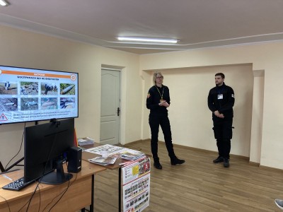 АСОЦІАЦІЯ САПЕРІВ УКРАЇНИ ПРОВЕЛА НАВЧАННЯ З ПОПЕРЕДЖЕННЯ РИЗИКІВ ВІД ВИБУХОНЕБЕЗПЕЧНИХ ПРЕДМЕТІВ