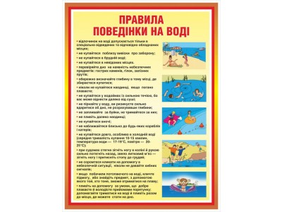 Правила поведінки на воді 
